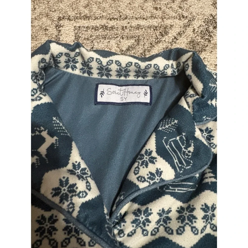 Boys Sweet honey Pj Set Size 5Y